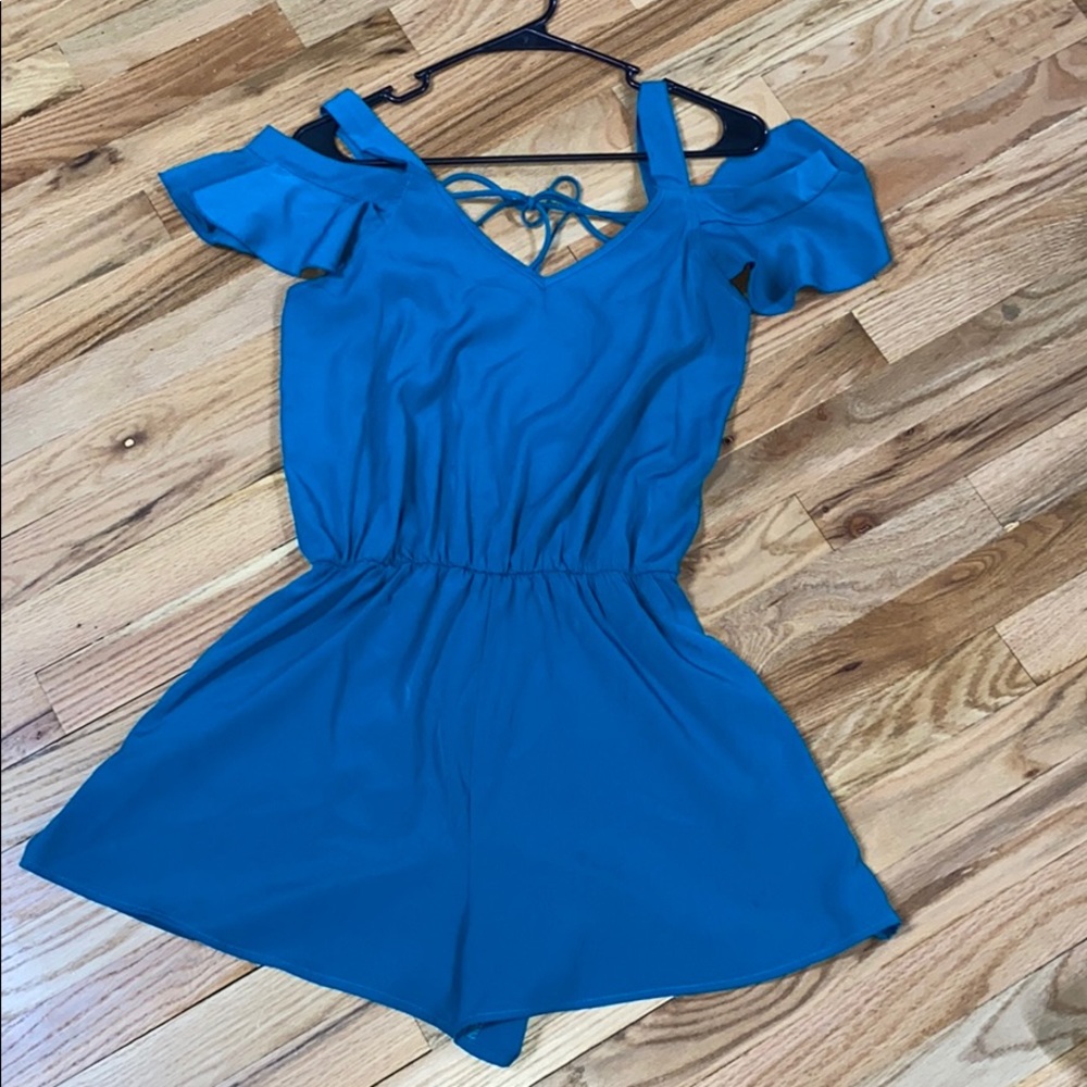 Teal romper